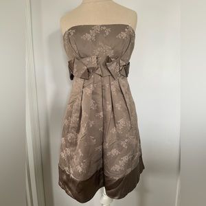 BCBG strapless dress